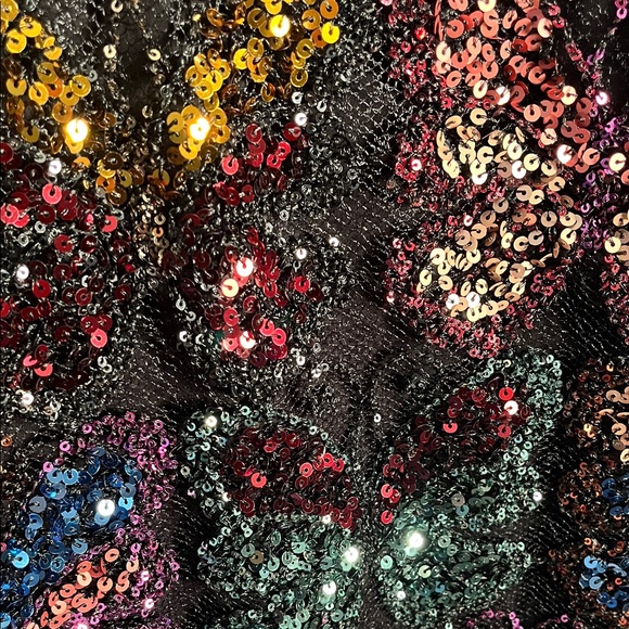 Free People Multicolor Sequin Midi Dress - Picture 4 of 4